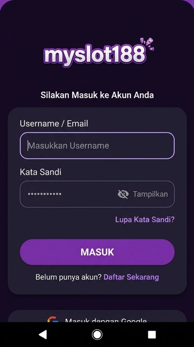 Masuk ke Akun myslot188 Anda dengan Mudah